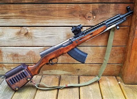 Am shambw sks - The SKS is a Soviet semi-automatic carbine chambered for the 7.62×39mm round, designed in 1943 by Sergei Gavrilovich Simonov. In the early 1950s, the Soviets …